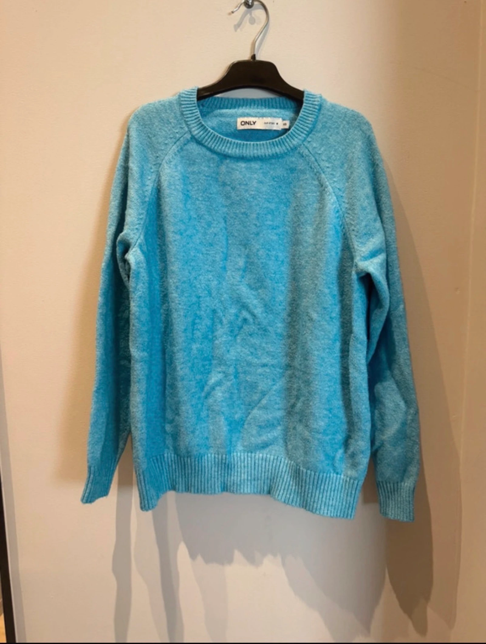 blauwe trui van only